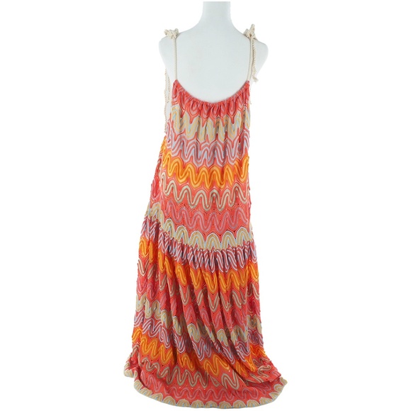 Free People Bali Waves of Summer Maxi Slip Dress - Picture 4 of 10